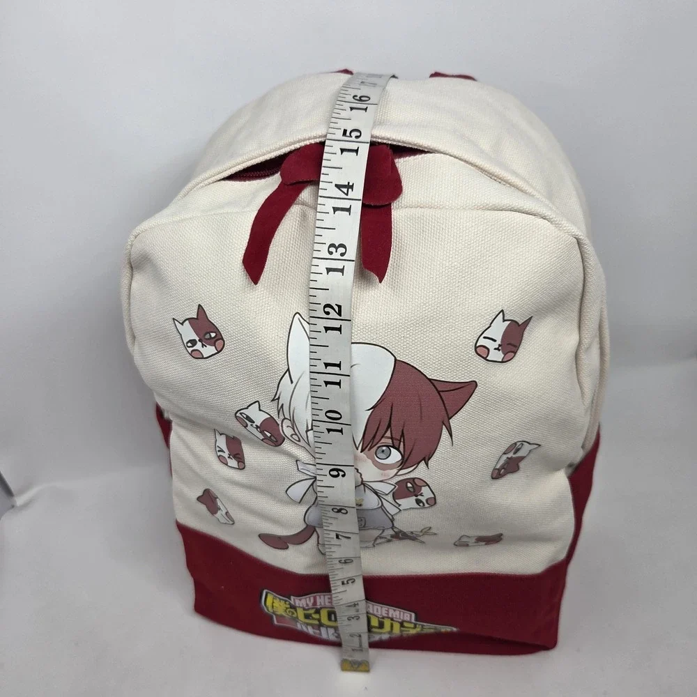 My Hero Academia Canvas Backpack Anime Red Small 14